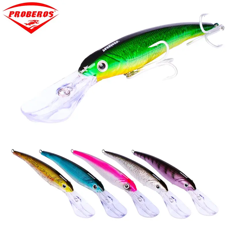 10-Piece Export-Grade 3D Fishing Lures – 17Cm / 31G, 10 Vibrant Colors, 1/0 Hooks, Usa-Tested Performance Baits 1
