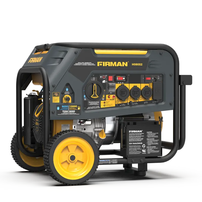 10000W Dual-Fuel Portable Generator – Electric Start, 120/240V, Co Alert Technology 1