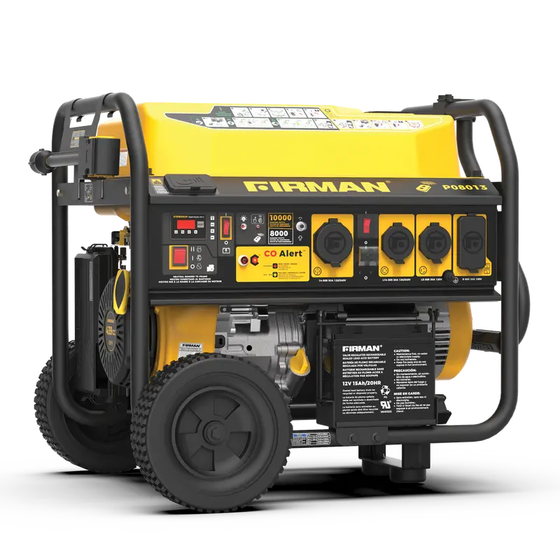 10000W Remote-Start Gas Portable Generator – 120/240V Output With Co Detection 1