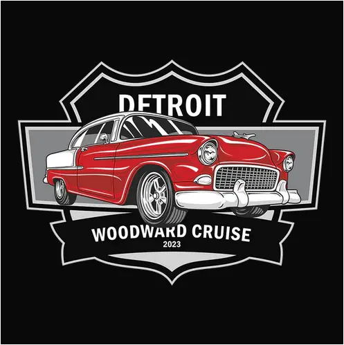 1955 Red Chevrolet Bel Air Classic Automobile T-Shirt 1