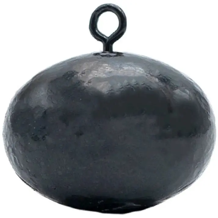 1St Gen Fishing Drop Shot Football Weights – 6-Pack 1