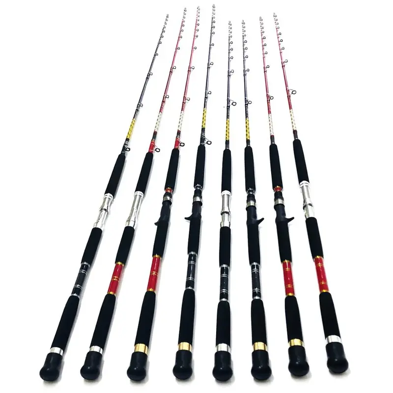 200G Universal Saltwater Rod – 1.8M/2.1M Carbon Fiber Spinning & Casting Rod For Rock, Boat & Fly Fishing 1