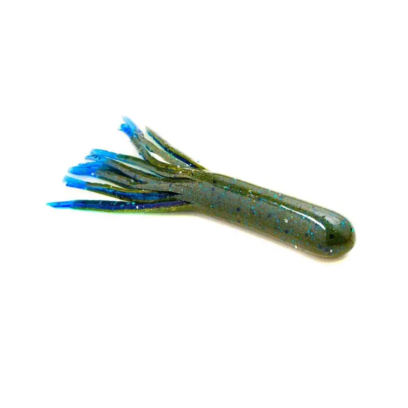 3.7" Stupid Tube Soft Bait In Magic Craw 1