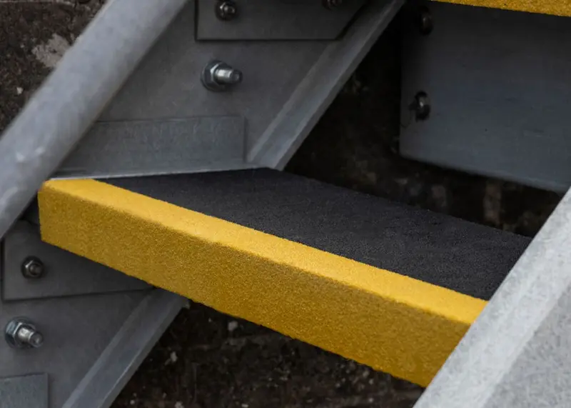 345Mm X 55Mm Non-Slip Outdoor Stair Tread Covers 1