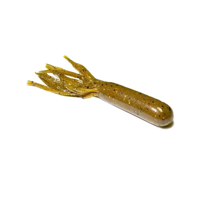 4.2" Flippin’ Stupid Tube Lure – Copperhead 1