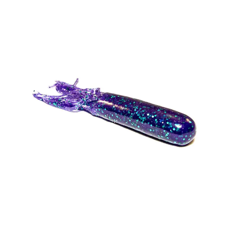 4.2" Flippin' Stupid Tube Soft Bait In June Bug 1