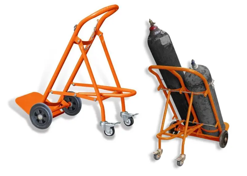 4-Wheel Gas Cylinder Trolley – Heavy-Duty Sack-Truck For Lpg & Industrial Cylinders 1