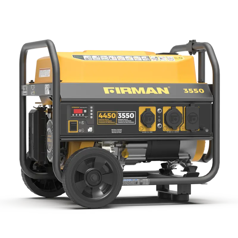 4450W Recoil-Start Portable Gas Generator – 120V 1