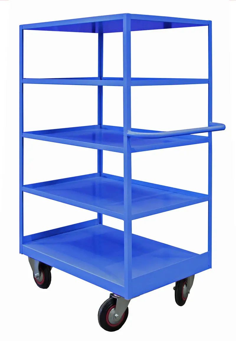 5-Tier Premium Shelf Trolley With Reinforced Steel Frame 1