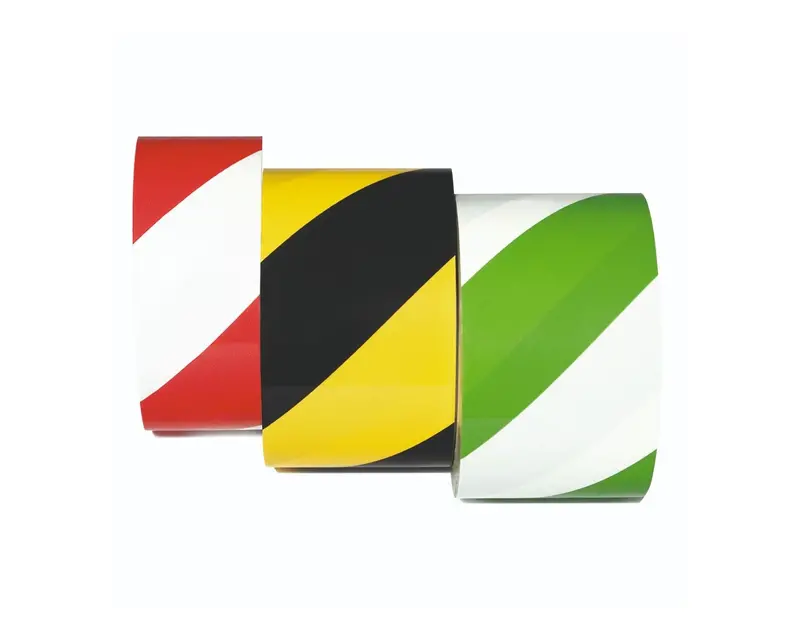 50Mm Adhesive Hazard Floor Tape For Compact Safety Zones 1