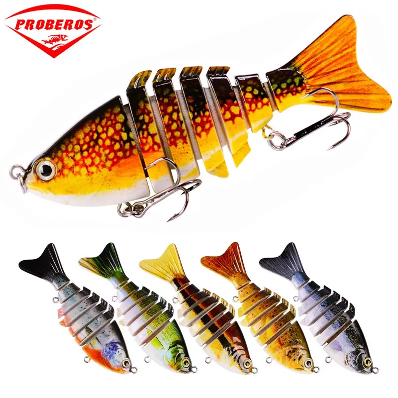 6-Pack Swimbait Fishing Lures – 10Cm, 12.1G Soft Body Baits With 6# Black Hooks For Versatile Freshwater Angling 1
