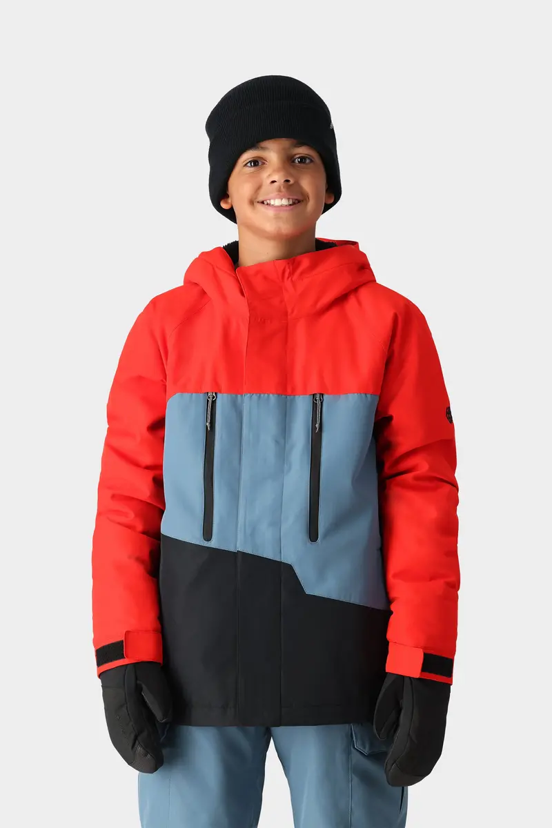 686 Boys' Geo Insulated Winter Jacket – 2025 Model 1