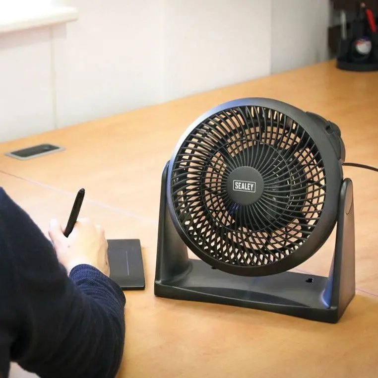 8-Inch 3-Speed Desk Or Floor Fan 1