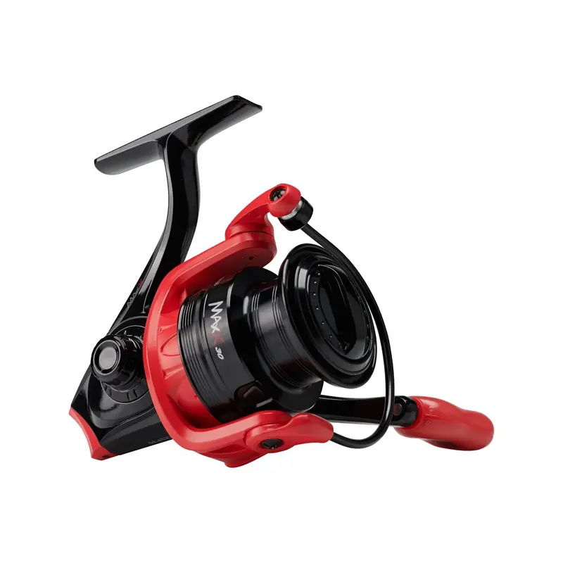 Abu Garcia Maxx Sp Spinning Reel – Size 20, 5.2:1 Gear Ratio, Red/Black 1
