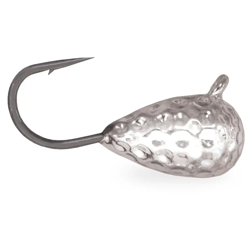 Acme Hammered Tungsten Spoon – Silver Finish, 2-Pack 1