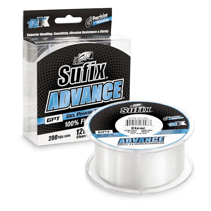 Advance Fluorocarbon Leader Line – Abrasion-Resistant Clear Line 1