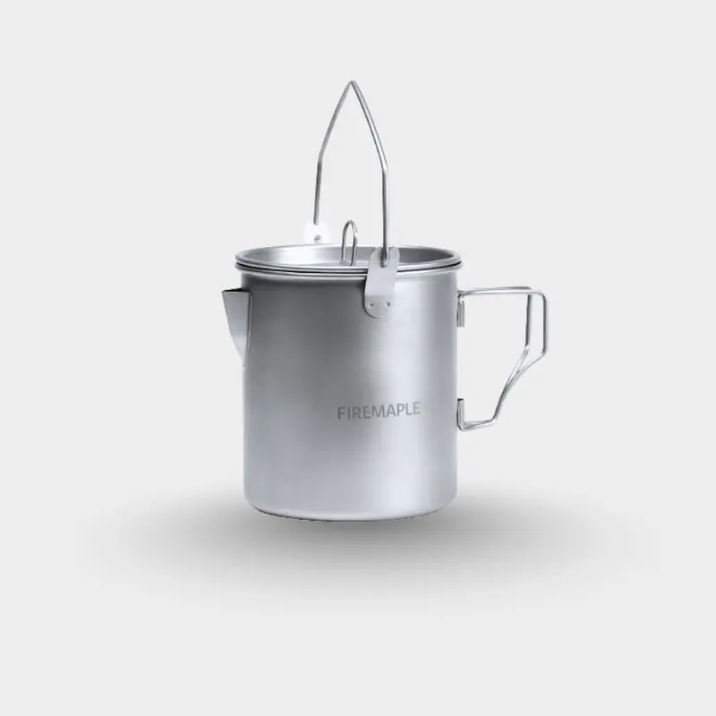Alti 900Ml Titanium Cooking Pot – Ultralight Backpacking Design 1