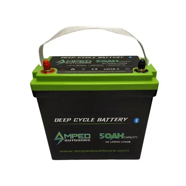 Amped Outdoors 16V 50Ah Lifepo4 Power Battery 1