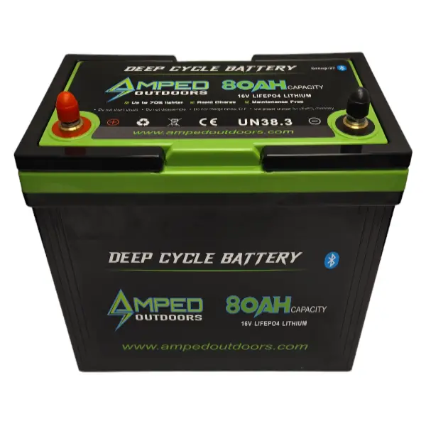 Amped Outdoors 16V 80Ah Lifepo4 Power Pack Battery 1