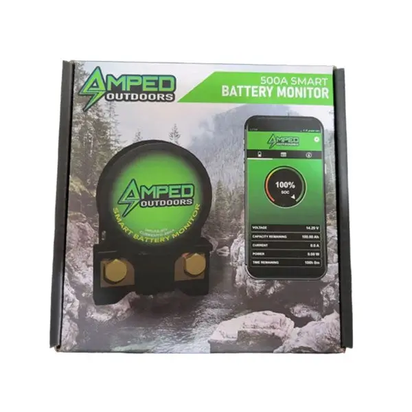 Amped Outdoors Bluetooth Smart Battery Monitoring System 1