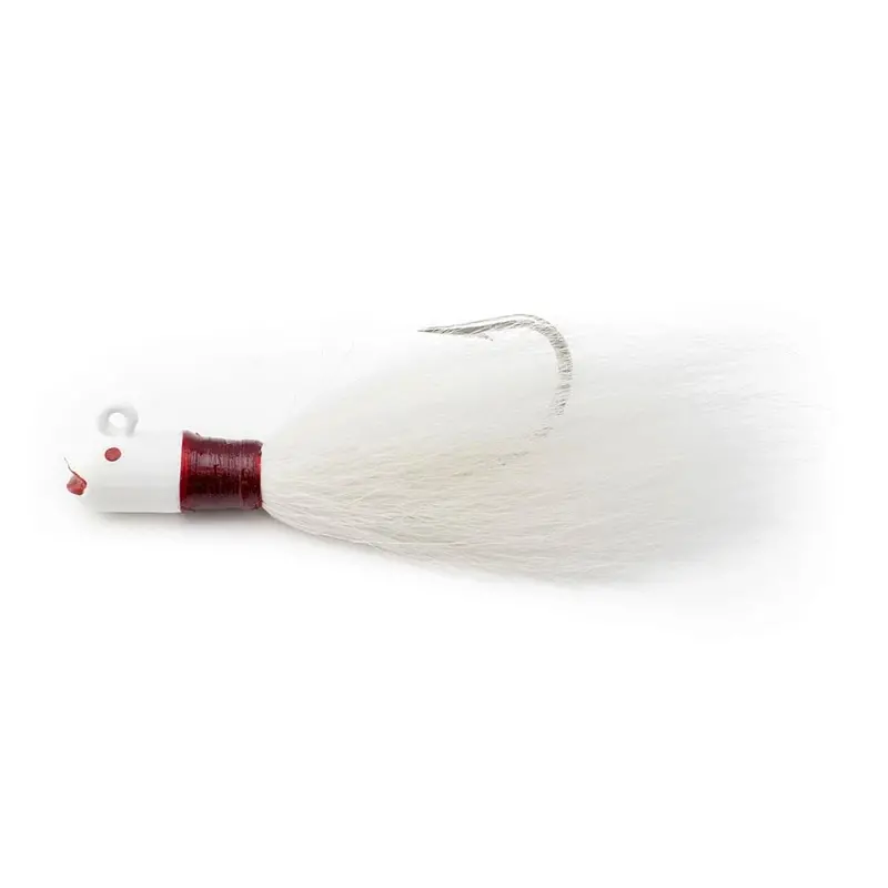 Andrus Rip Splitter Bucktail Jig – Saltwater Flounder & Striped Bass Lure 1