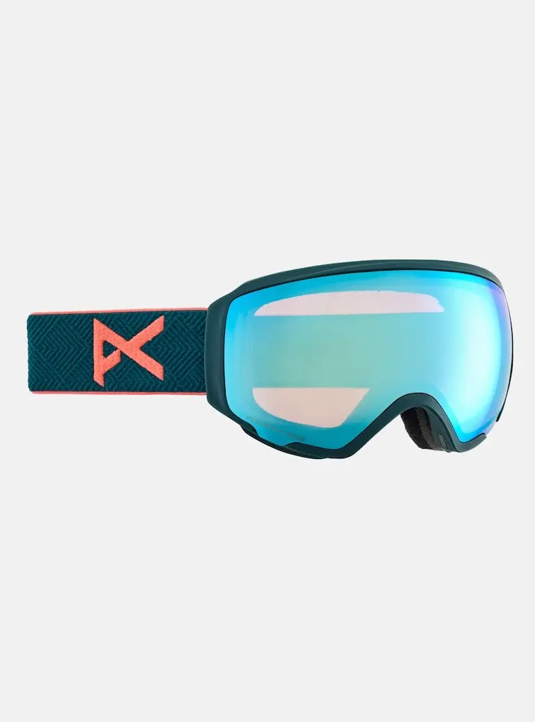 Anon Wm1 Goggles With Bonus Lens & Mfi® Face Mask – Dpmld/Prcv Vrbl Blue (2025) 1
