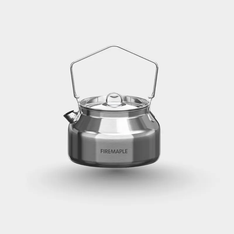 Antarcti 1.2L Stainless Steel Camping Kettle 1