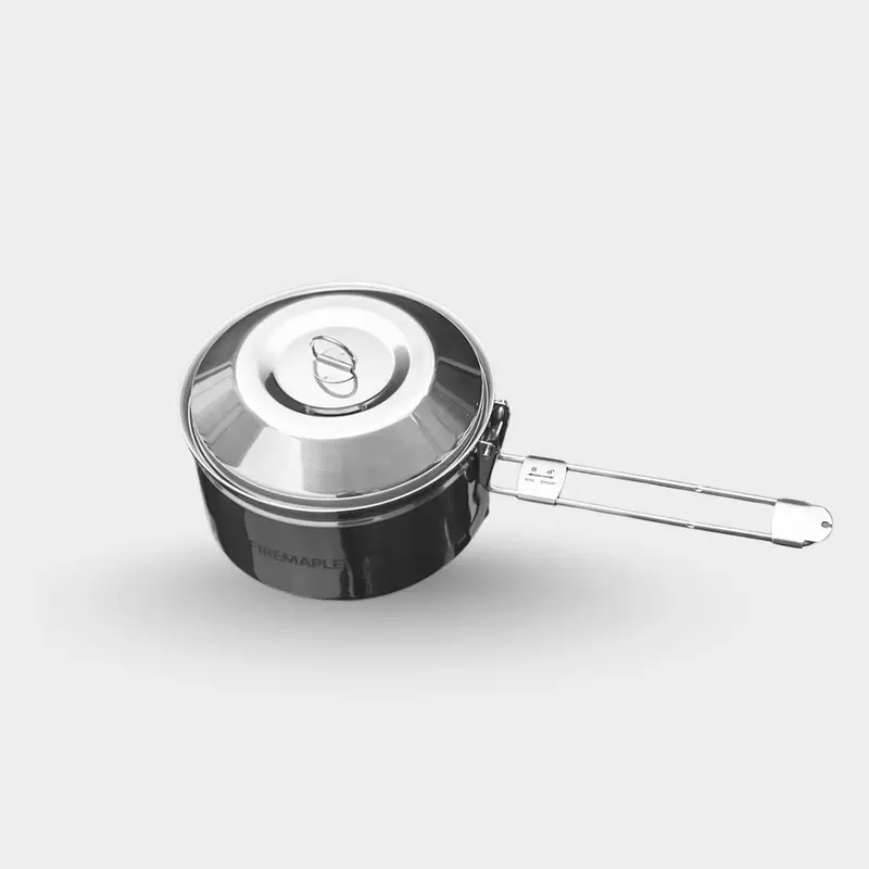 Antarcti 1L Stainless Steel Cooking Pot – Heavy-Duty, Dishwasher-Safe 1