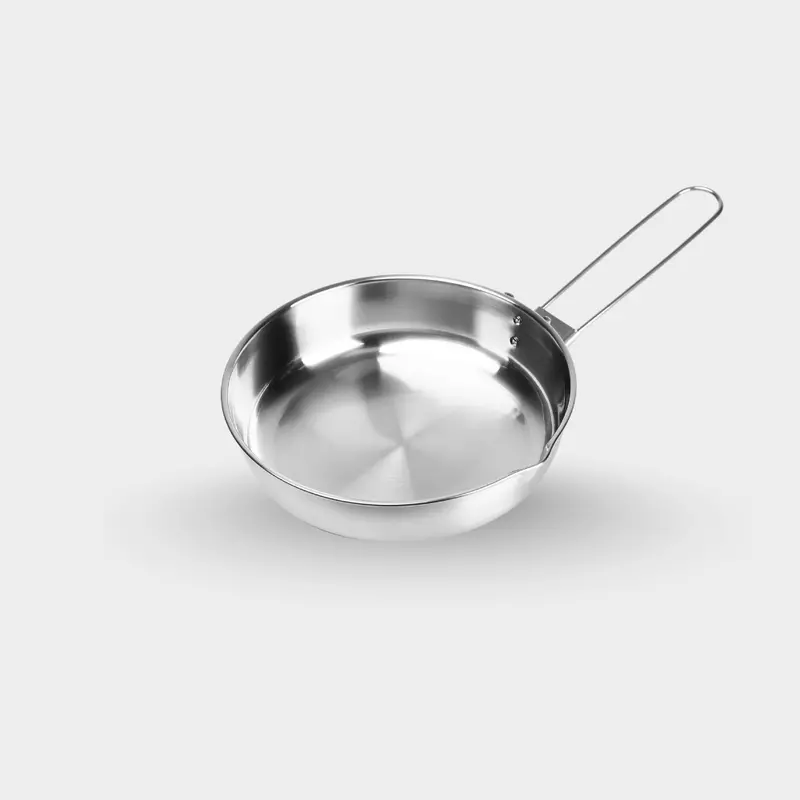 Antarcti 8-Inch Stainless Steel Frying Pan – Durable Backcountry Cookware 1