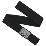 Arcade Woody Belt In Smoke Gray – Textured Woven Belt 1