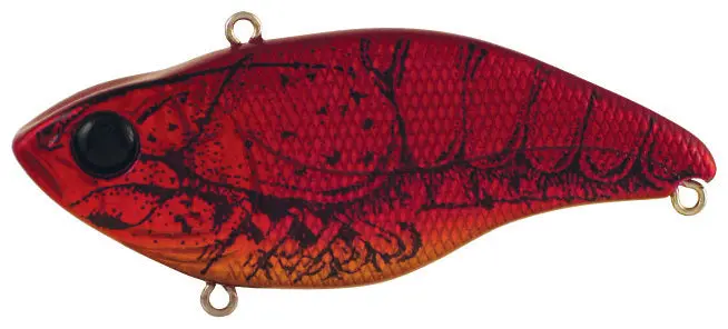 Aruku Shad Jr. – Red Crawfish Color 1
