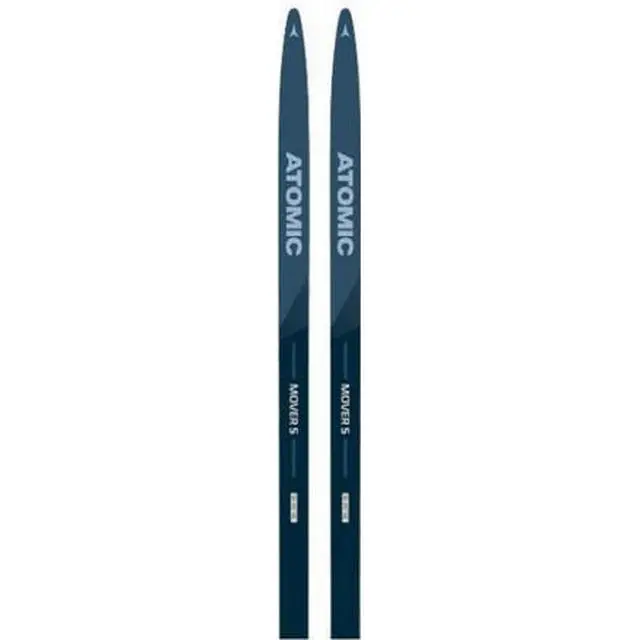 Atomic Mover Skintec Xc Skis – Medium Length, Blue-Base Cross-Country Touring Skis 1