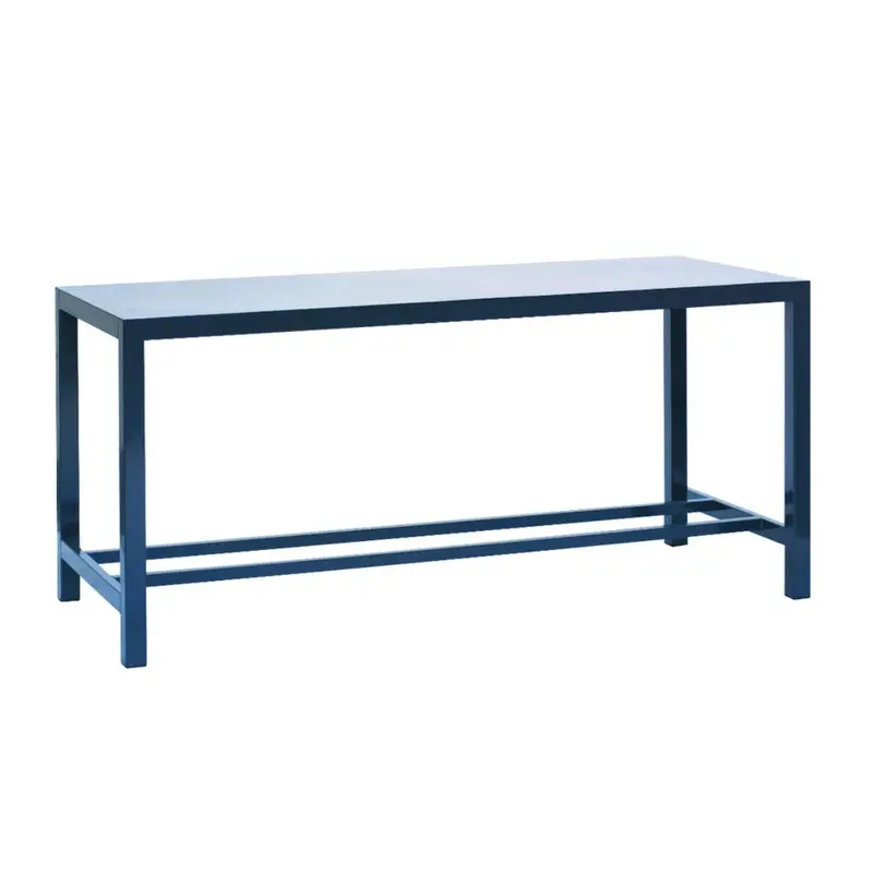 Bare-Steel Top Heavy-Duty Welded Workbench For Industrial Environments 1
