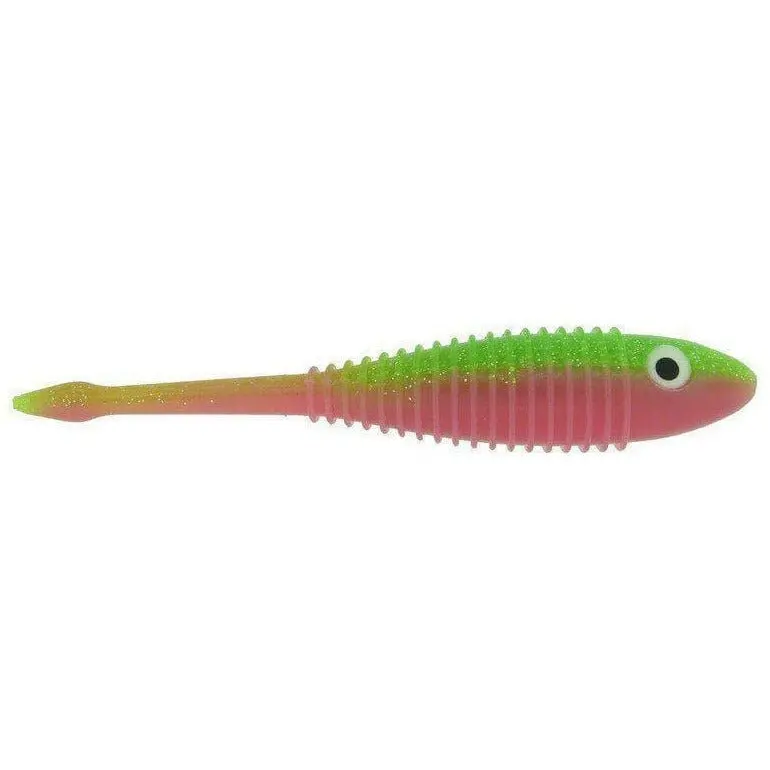 Bass Assassin Salt Water Assassin: 5" Electric Chicken Soft Bait (3-Pack) 1