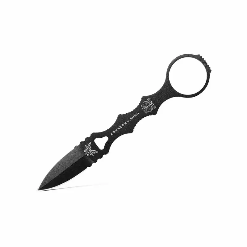 Benchmade 173Bk Mini Socp Dagger – Compact Black Tactical Dagger With Manual Opening 1
