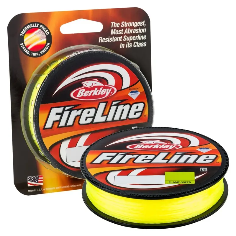 Berkley Fireline Superline – 14 Lb, Flame Green 1