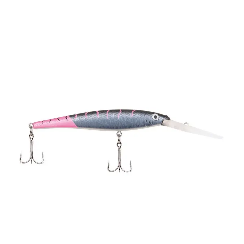 Berkley Flicker Minnow Hard Bait – 5" Firetail, Black 1