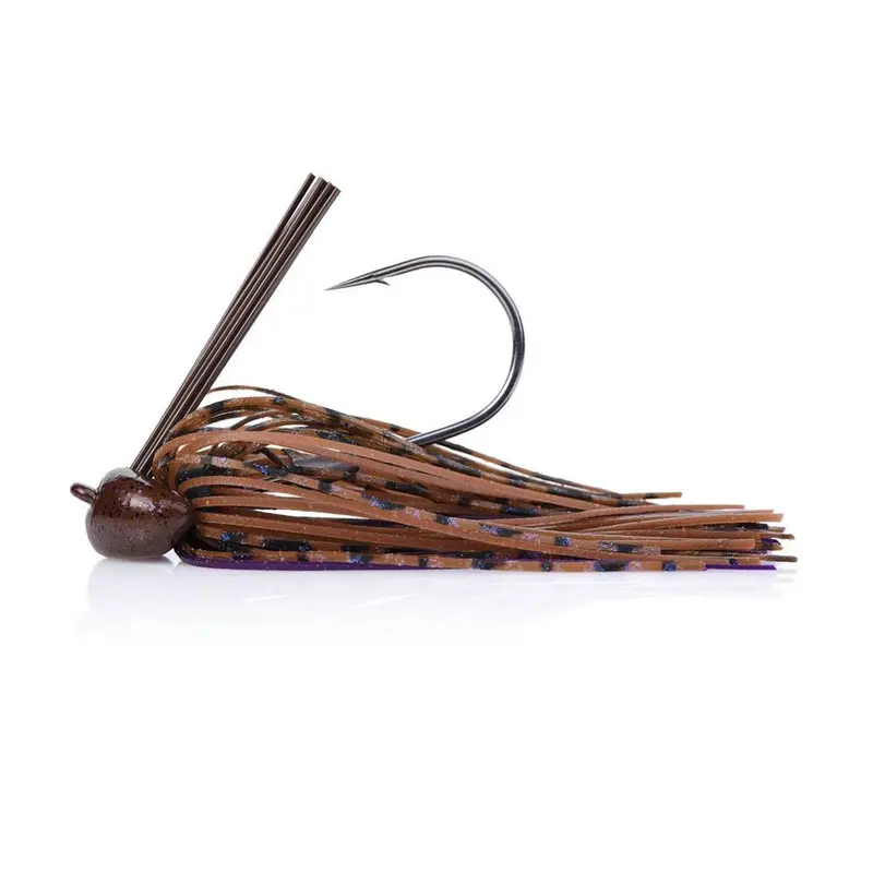 Berkley Powerbait Football Jig – 3/8 Oz With Scented Silicone Skirt And Trailers 1