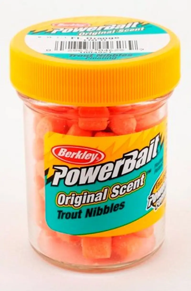 Berkley Powerbait Trout Nibbles – Compact, Scented Pellet-Style Trout Attractor 1