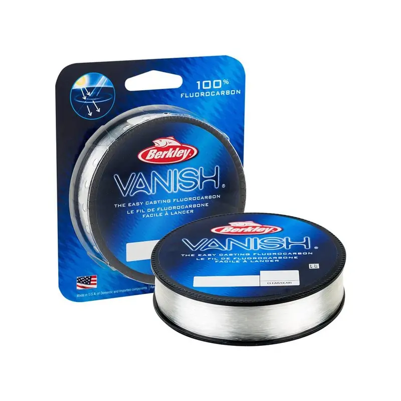 Berkley Vanish Fluorocarbon Fishing Line – Premium Subsurface Casting & Spooling Line 1