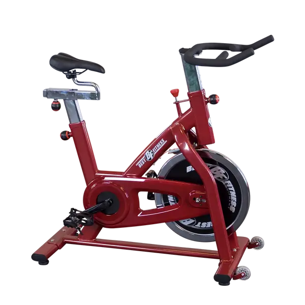 Best Fitness Bfsb5 Indoor Spin Bike – Belt-Drive Cycling Trainer 1