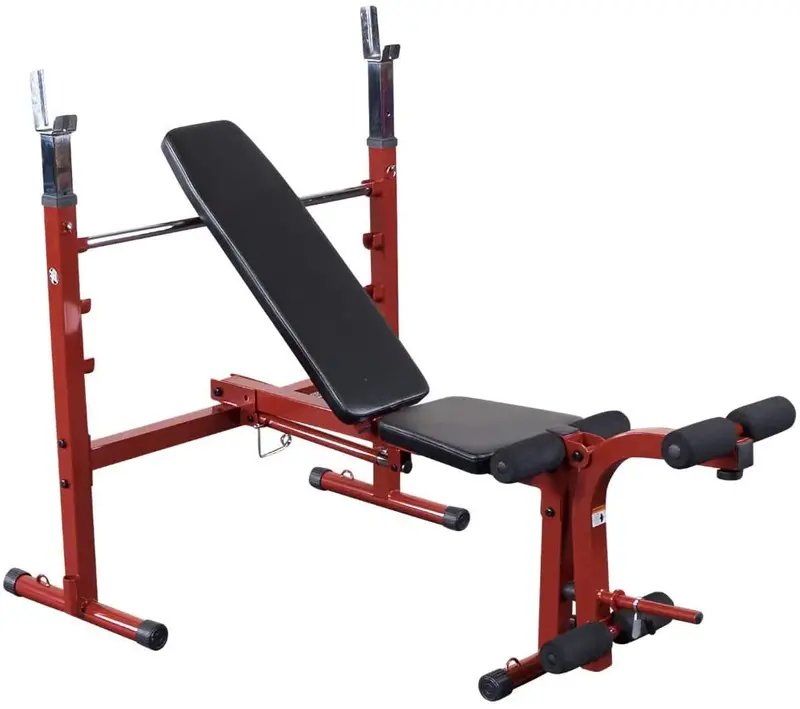 Best Fitness Olympic Weight Bench With Integrated Leg Developer 1