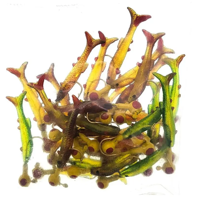 Better Baits Min-O-Jig 1/4 Oz – Assorted Colors, Pack Of 18 1