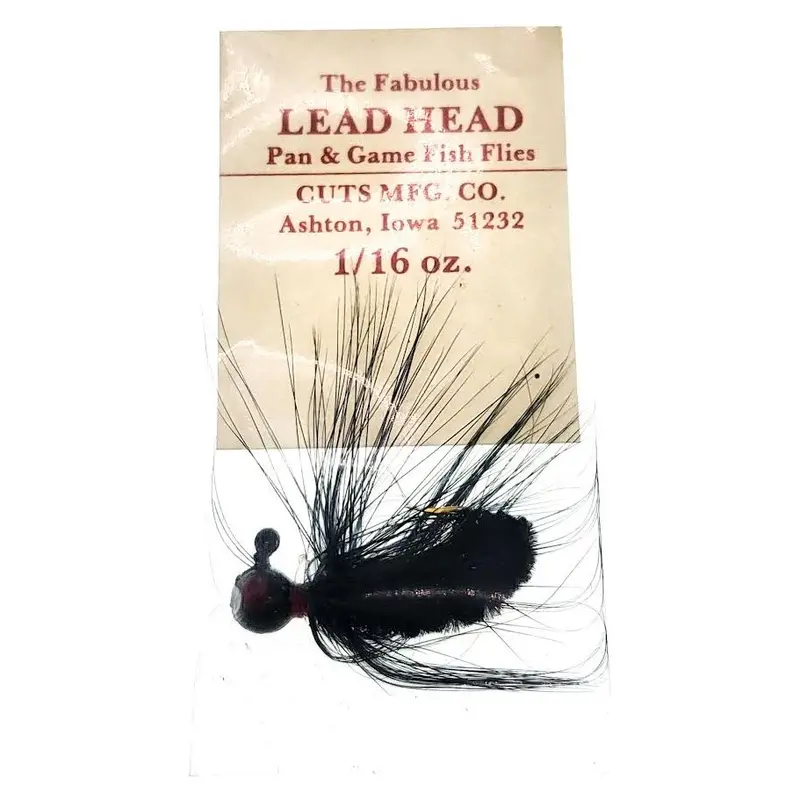 Better Baits Panfish & Game Fly – 1/16 Oz Black Hook Style 1