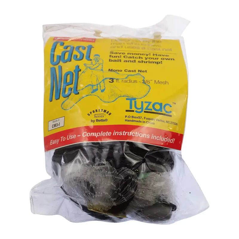 Betts Tyzac Professional Cast Net For Bait Fishing 1