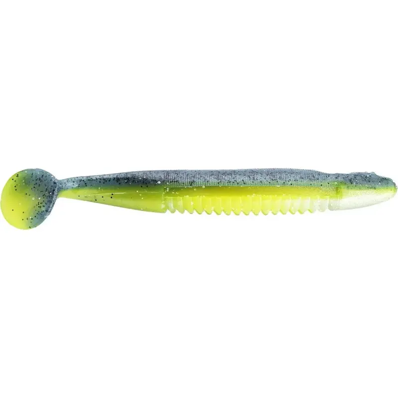 Big Bite Baits Cane Thumper Paddle Tail Worm – 5-Inch, 7-Pack 1