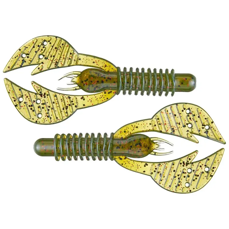 Big Bite Baits Kamikaze Craw Soft Plastic – 3.75-Inch, 6-Pack 1