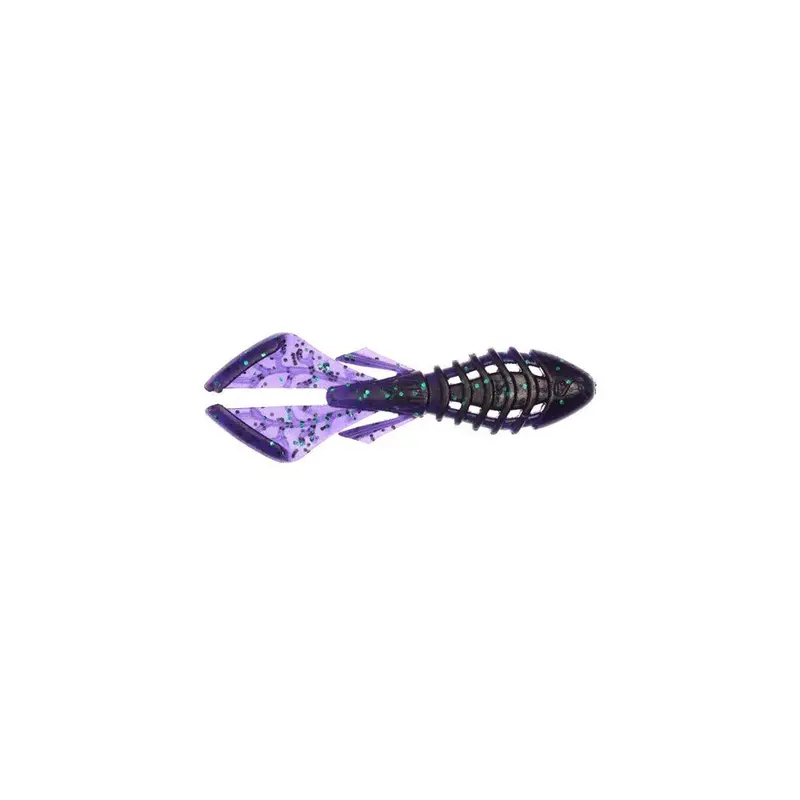 Biospawn Vilebug Soft Baits – 4-Inch Junebug Color (7-Pack) 1