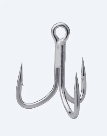 Bkk Viper-41 Triple-Point Treble Hooks – Corrosion-Resistant Saltwater Grade 1
