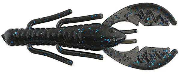 Black-And-Blue Flake Paca Slim Soft Bait 1